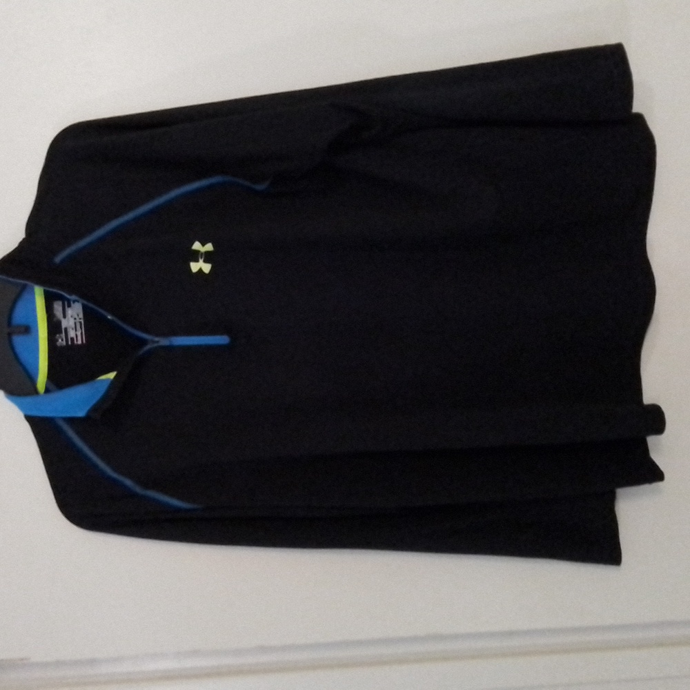 Under Armour Men’s Black Quarter-Zip Performance Pullover